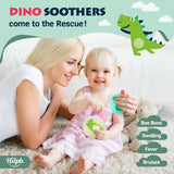 Hilph gel suave y flexible para niños, ajuste cómodo en rodillas y frente.