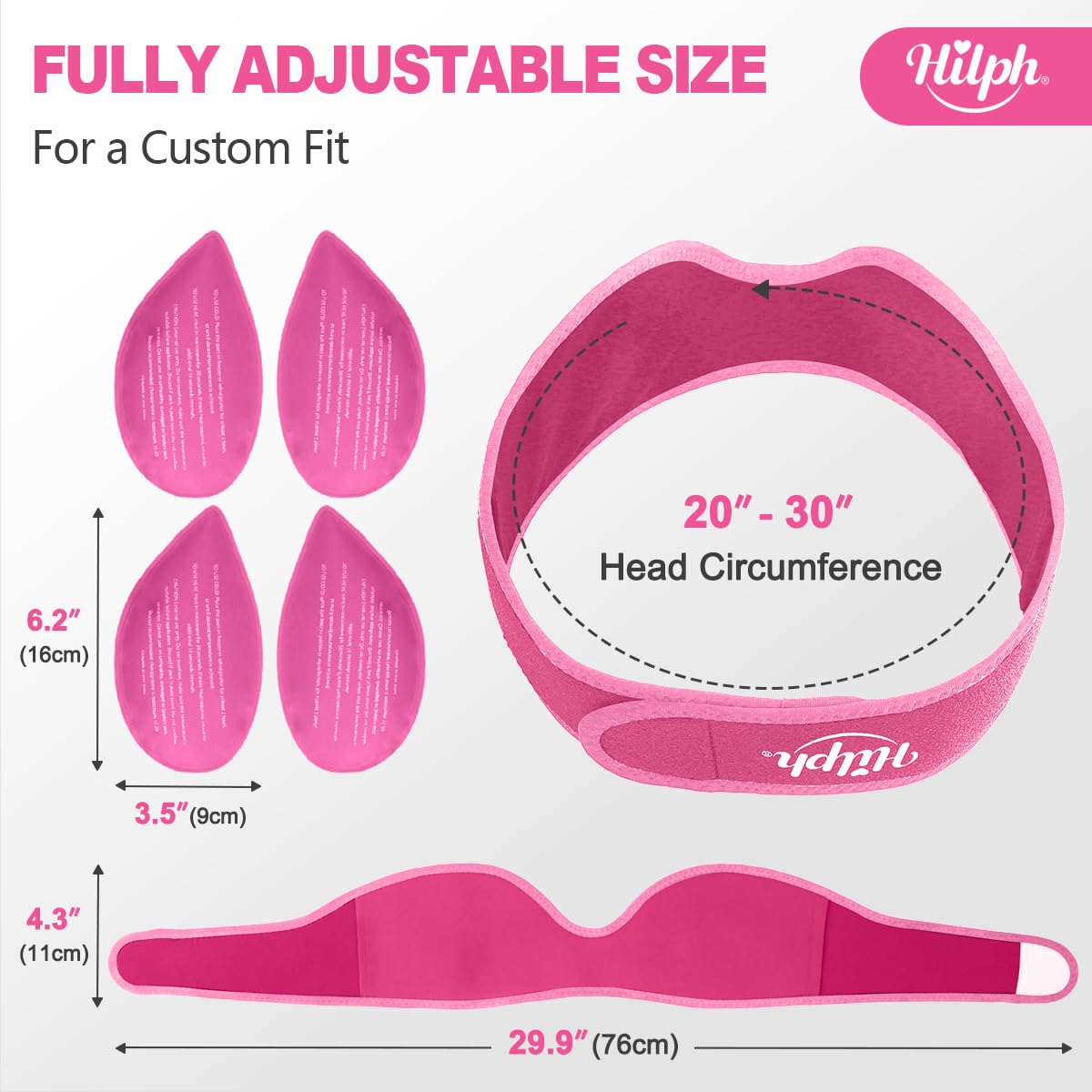 Hilph material suave para piel ofrece comodidad durante sesiones largas.