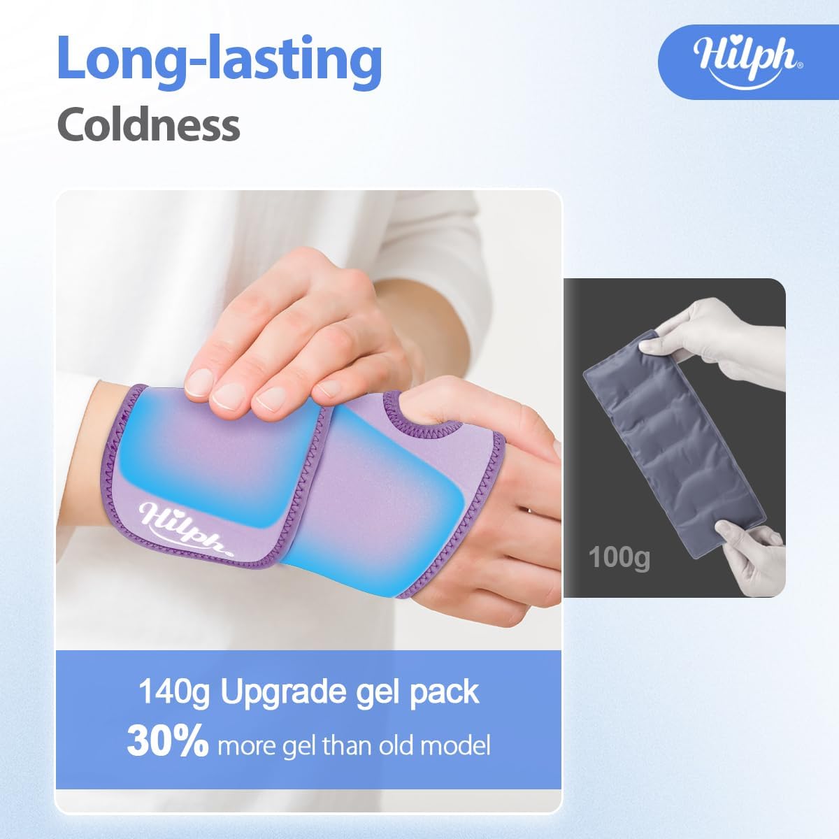 Hilph muñeca adaptable para uso en mano izquierda o derecha.
