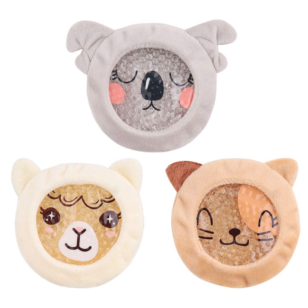 Hilph bolsa de hielo para niños con diseño unicornio, ideal para golpes leves.