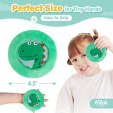 Hilph Niños Compresas de Hielo con diseño divertido de dinosaurio para niños.