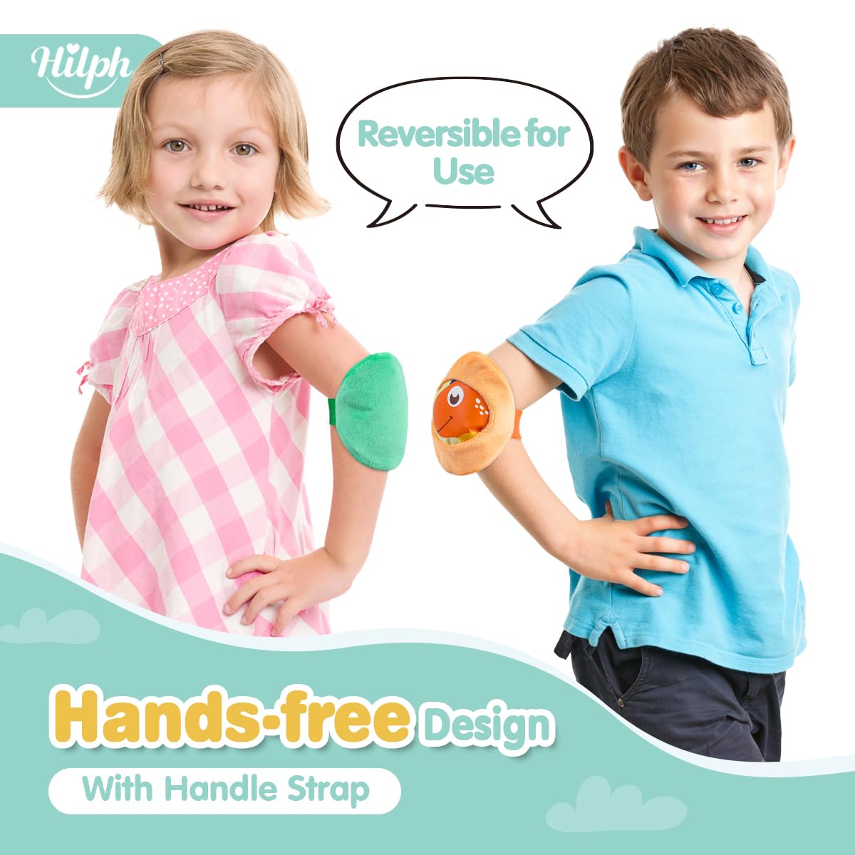 Hilph Niños Compresas de Hielo fáciles de limpiar y reutilizables.