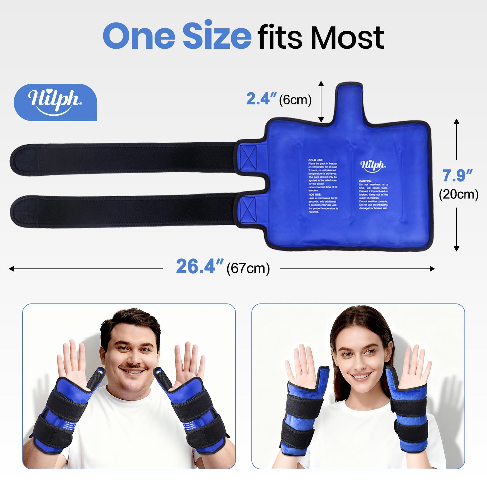 Hilph paquete de 2 unidades: solución para frío y calor.