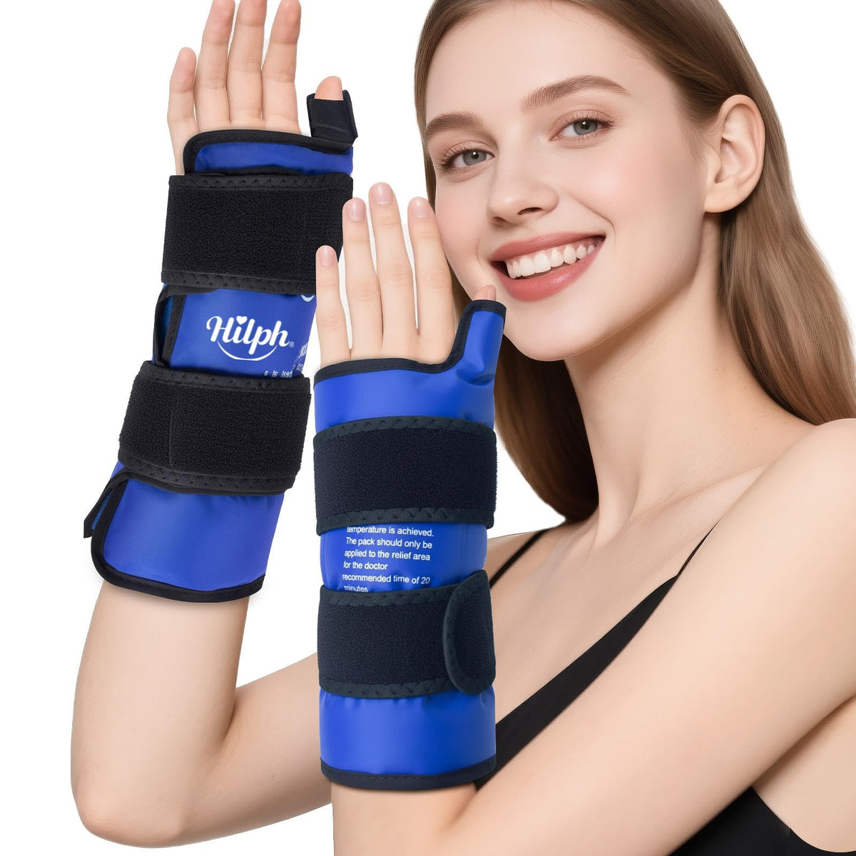 Hilph pulgar muñeca: cobertura amplia para muñeca y antebrazo.