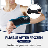 Hilph recuperación pos-lesión: compatible con frío o calor según necesidad.