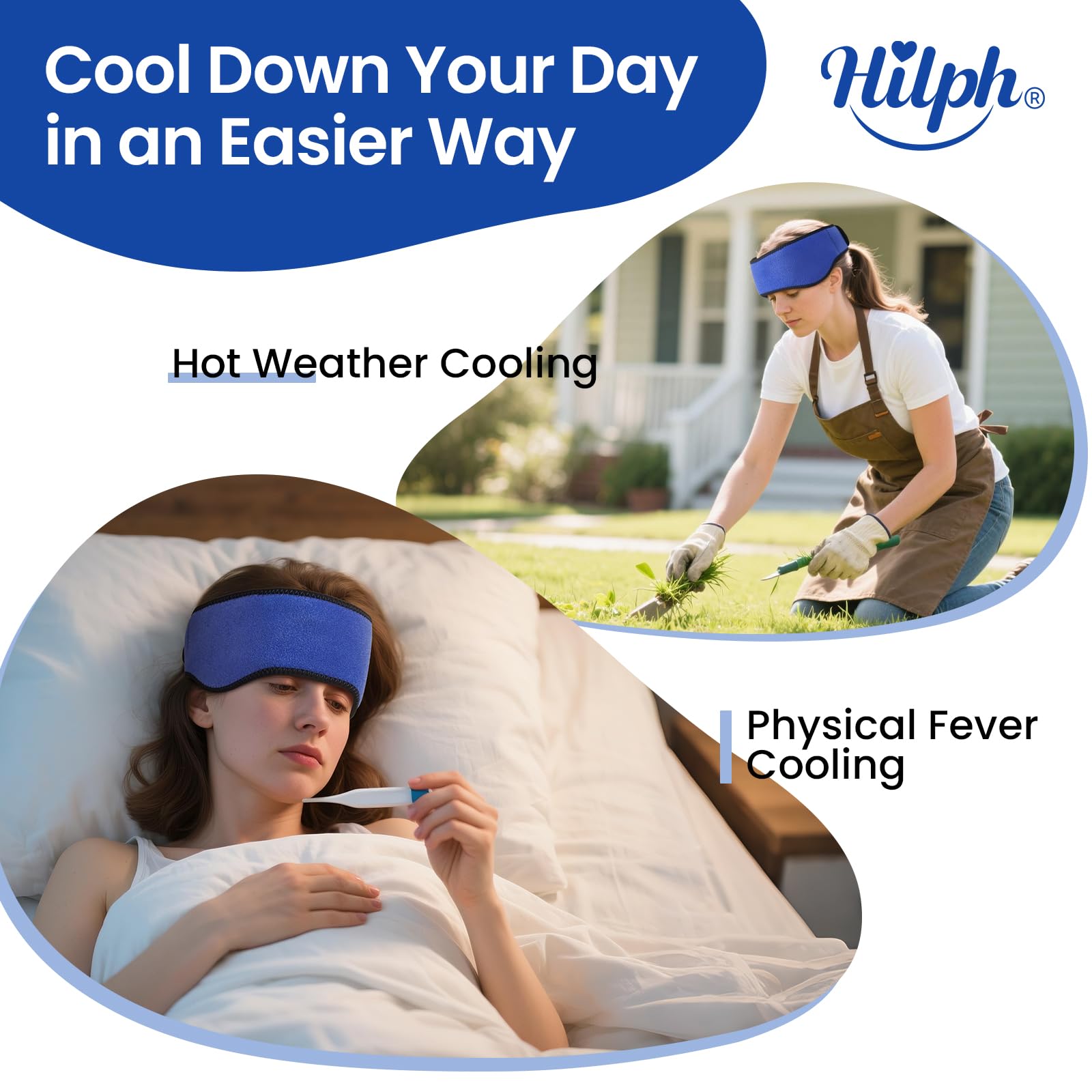 Hilph terapia de frío y calor reutilizable para uso diario.