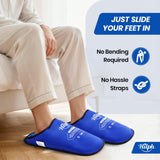Gel no tóxico mantiene la flexibilidad al congelarse para uso suave.