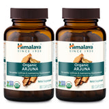Botella de Himalaya Arjuna con cápsulas para uso diario de bienestar cardiovascular.