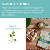 Himalaya Ashwagandha etiqueta orgánica y sin aditivos