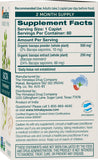 Caplets vegetales de Himalaya Bacopa Monnieri en manos para dosis diaria