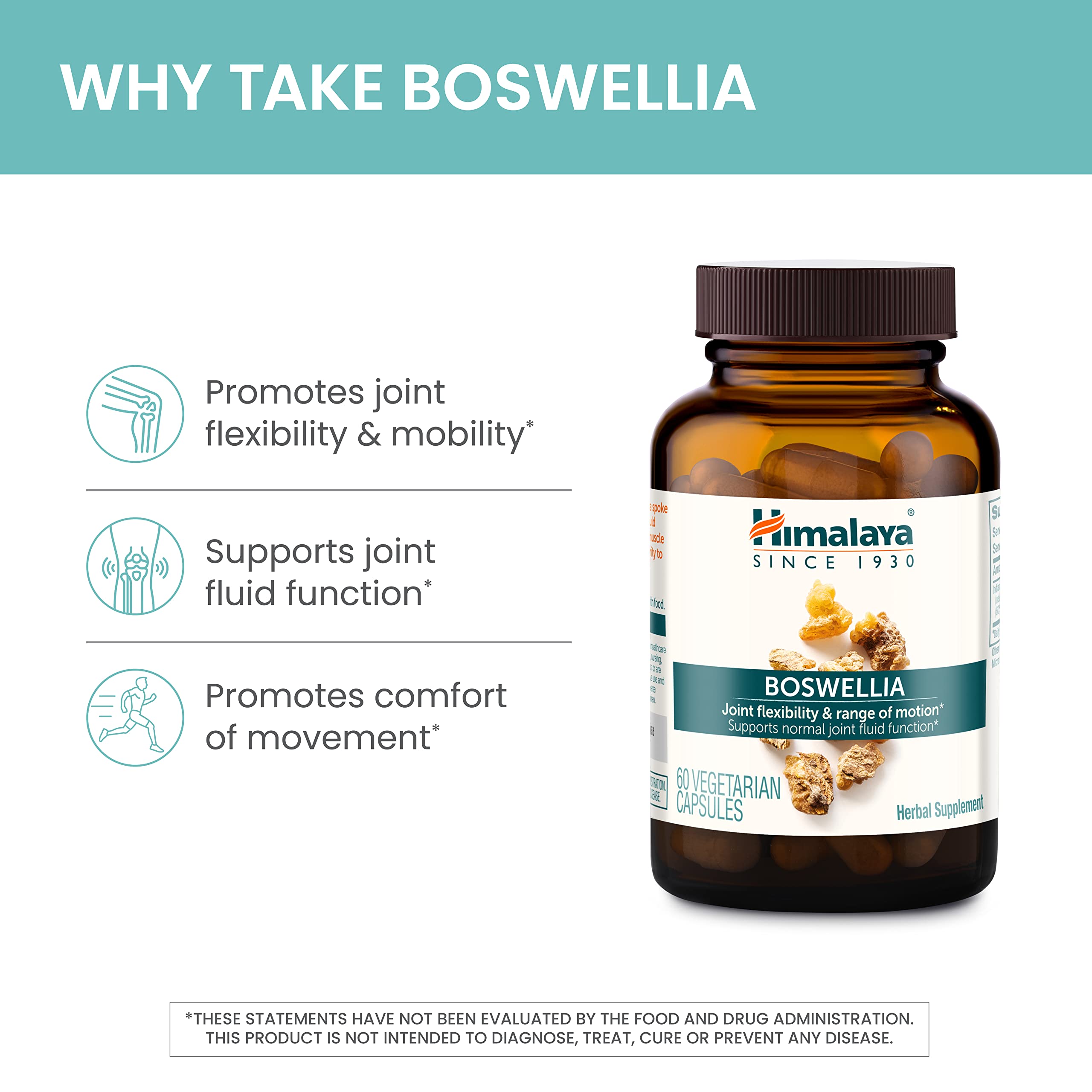 Himalaya Boswellia: cápsulas de 250 mg para articulaciones