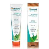 Pasta dental Himalaya Botanique blanqueadora en tubo para sonrisa más blanca.