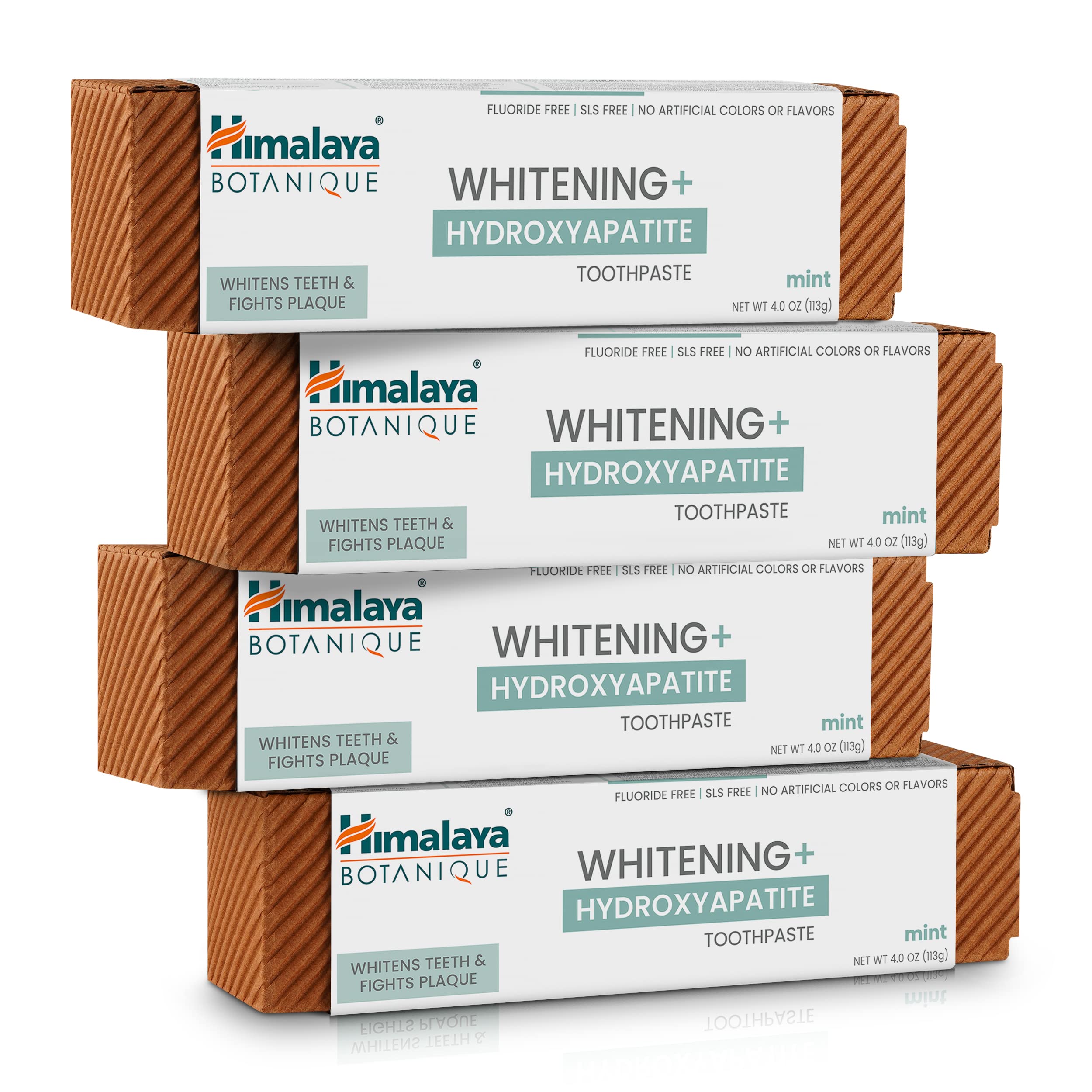 Himalaya Botanique frente del pack: pasta blanqueante de menta para uso diario