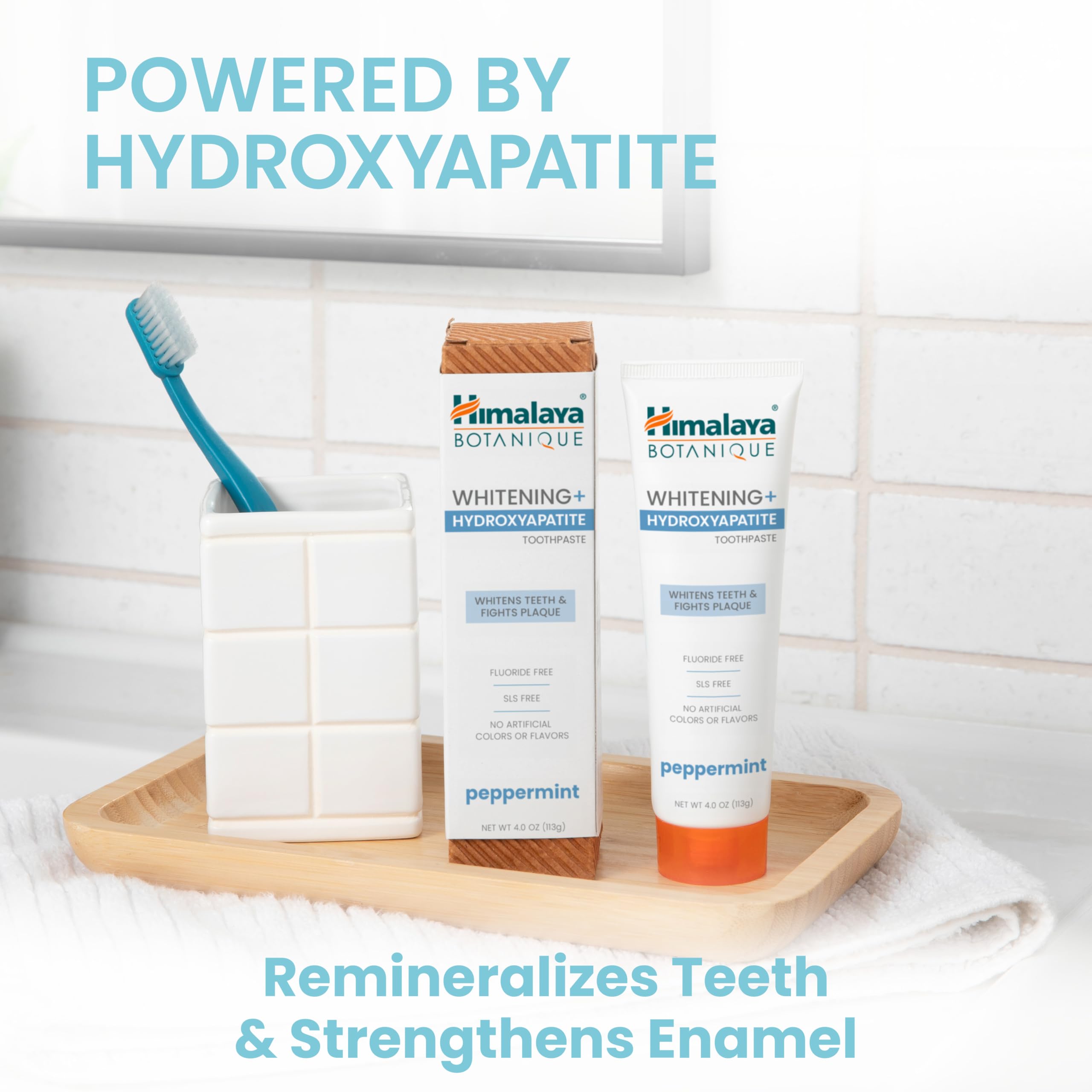 Presentación pack 2x4 oz de Himalaya Botanique para cuidado diario.