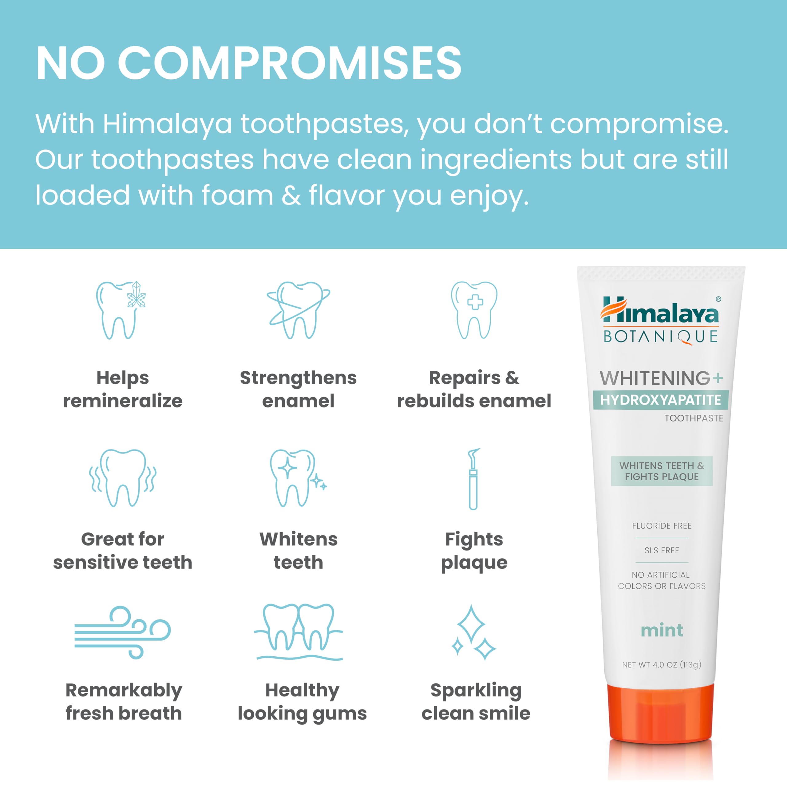 Himalaya Botanique para dientes sensibles: cepillado suave y cómodo