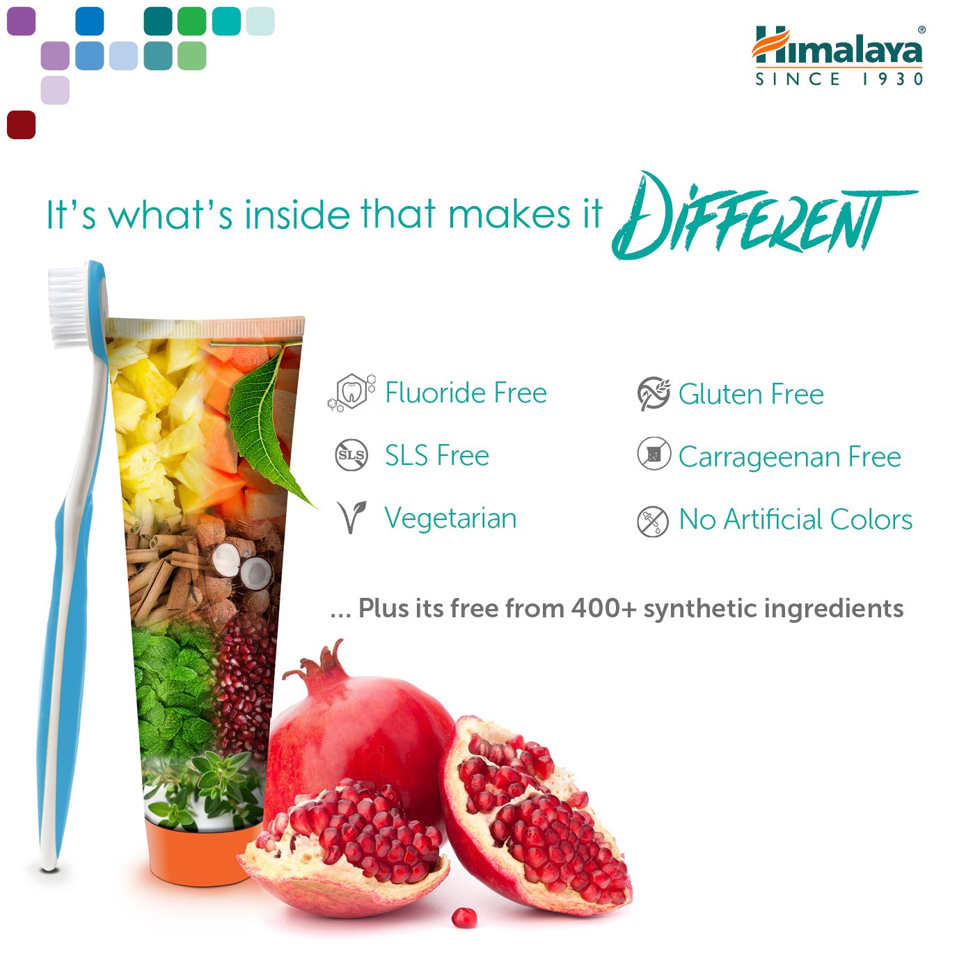 Pasta Himalaya Botanique vegana y libre de crueldad para cuidado bucal consciente.