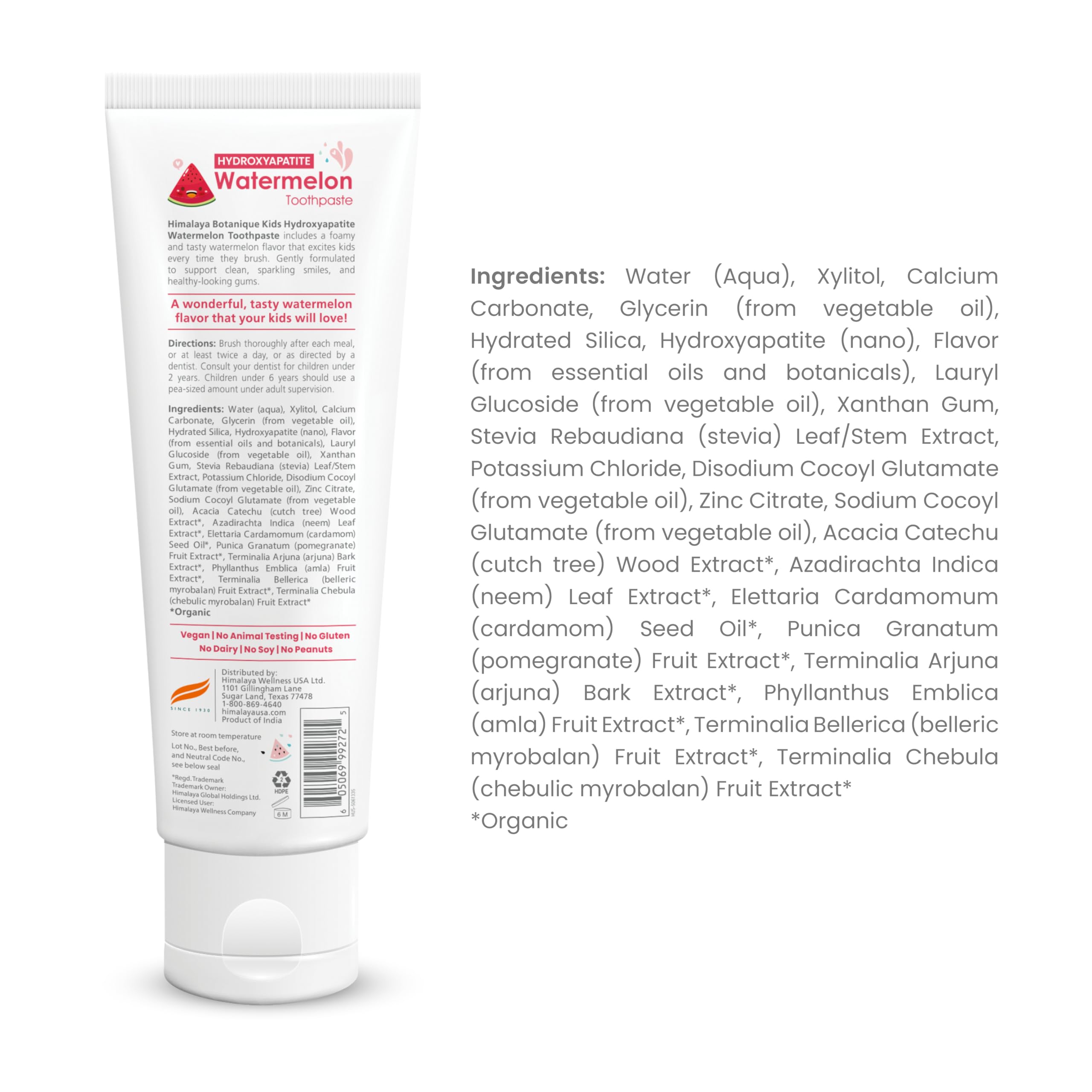 Espuma suave de Himalaya Botanique para niños, limpieza agradable.