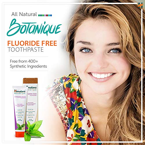 Himalaya Botanique: pasta sin fluoruro para cuidado dental respetuoso.