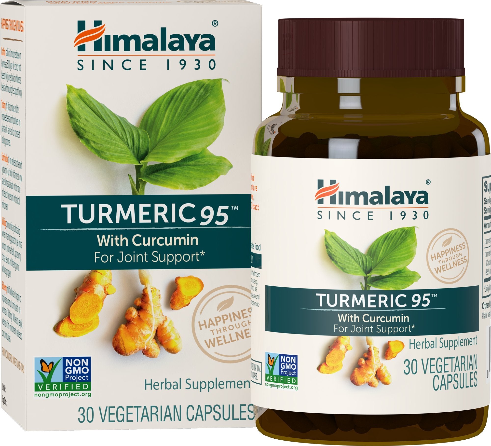 Himalaya Cúrcuma 95 cápsulas para uso diario y apoyo a la movilidad