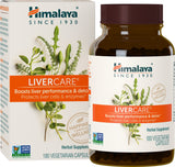 Himalaya LiverCare: botella de cápsulas para uso diario y apoyo al hígado