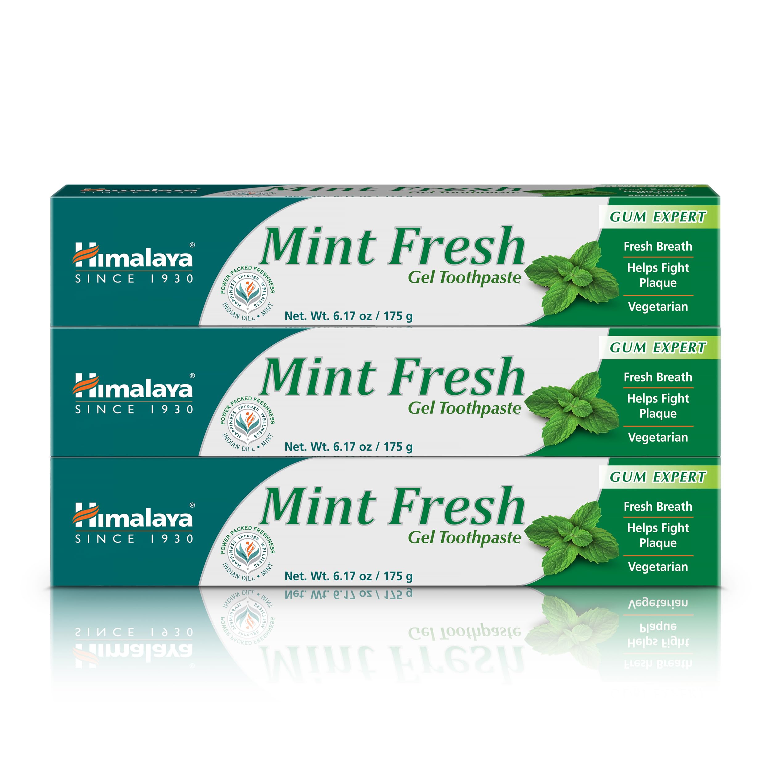 Pasta Himalaya Mint Fresh Gel con aliento fresco y limpieza agradable
