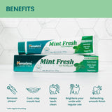 Textura gel suave para cepillado diario con Himalaya Mint Fresh Gel