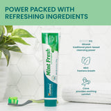 Fórmula sin fluoruro de Himalaya Mint Fresh Gel