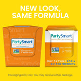 Himalaya PartySmart liver metabolism graphic illustrating faster processing after drinking.