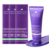 Pasta dental morada HIMALAYA PINKSALT, tubo 3-5oz para aliento fresco diario.