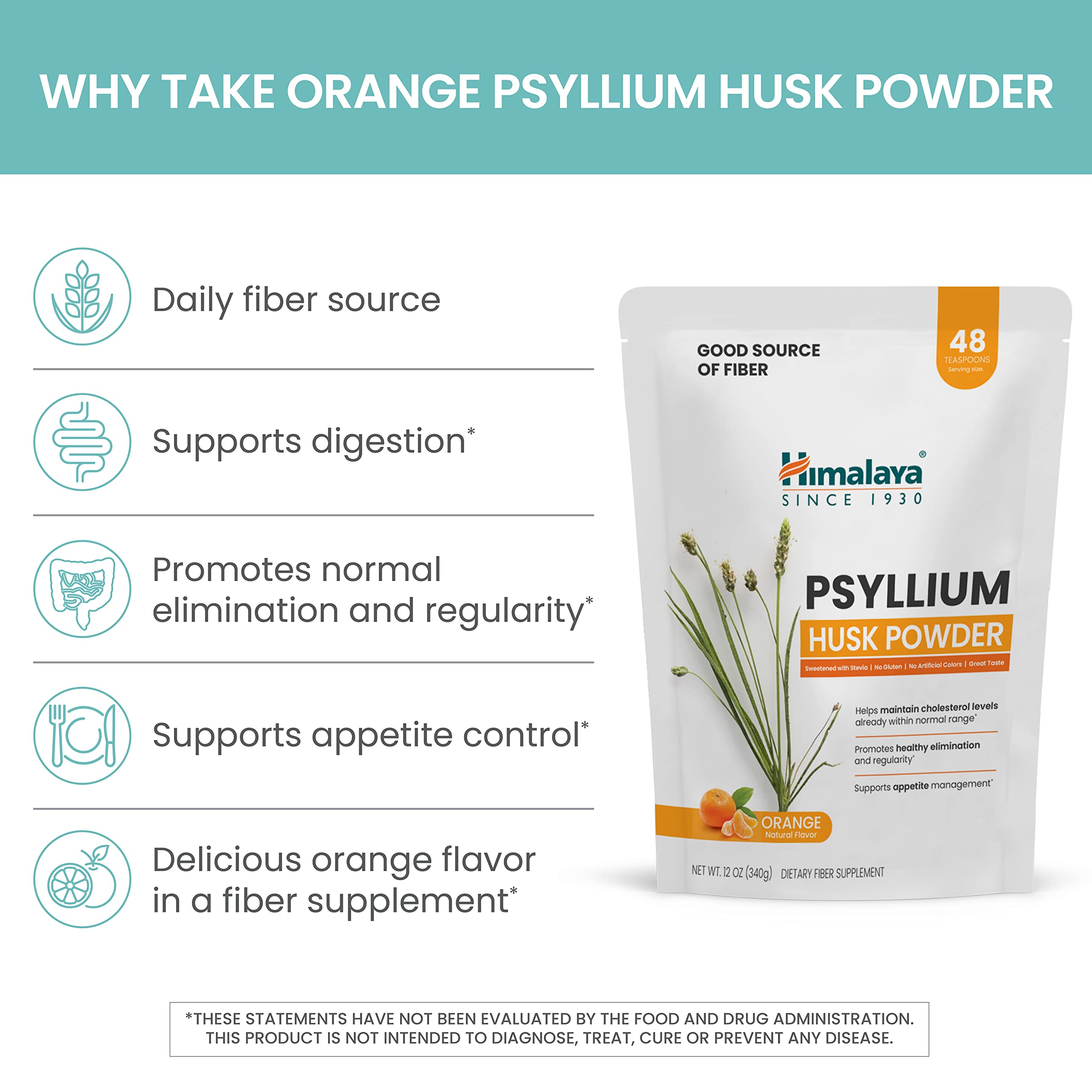 Bebida con Himalaya Psyllium Husk Powder lista para consumir.