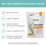 Bebida con Himalaya Psyllium Husk Powder lista para consumir.