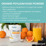 Mezcla fácil de Himalaya Psyllium Husk en agua o batido.