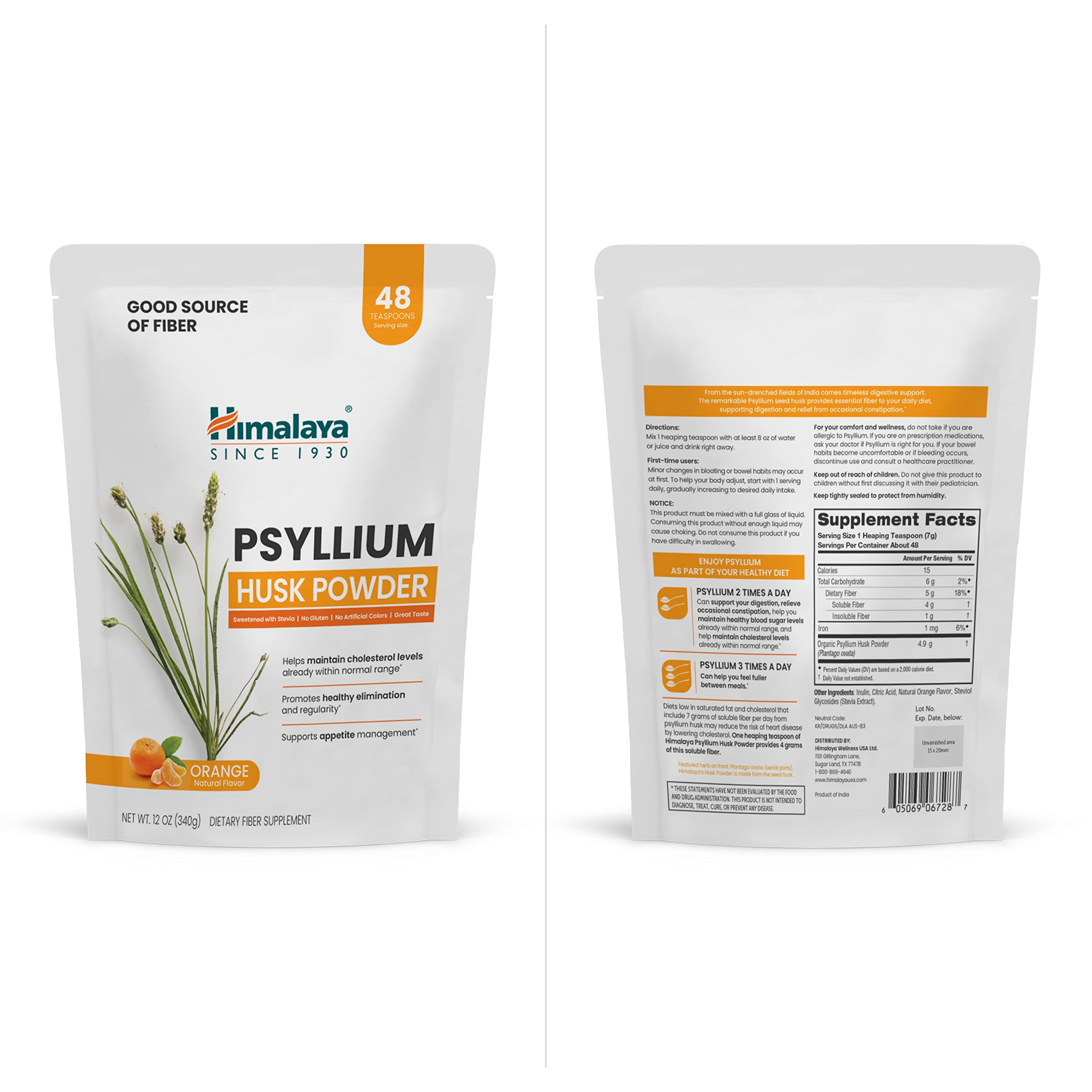 Tradición ayurveda de Himalaya en una fibra diaria confiable.