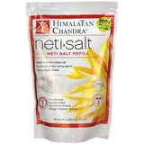 Himalayan Chandra Neti Pot con sal en bolsa de 1,5 lb para uso diario.
