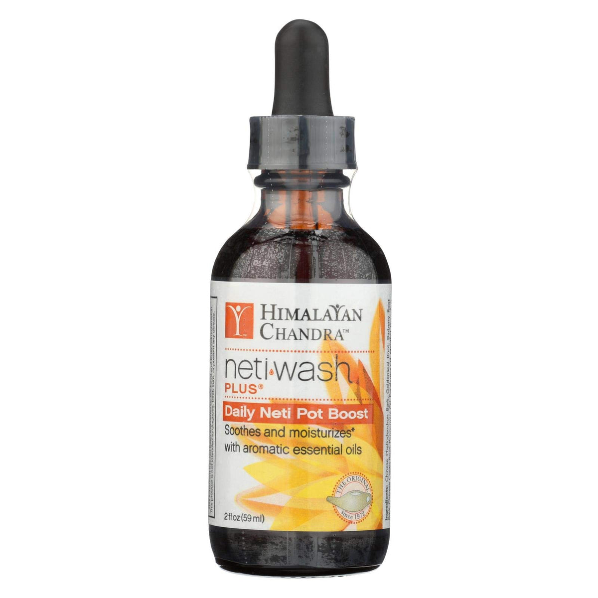 Himalayan Chandra Neti Wash: botella para irrigación nasal suave y cómoda.