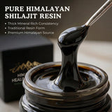 Envase de 30 g de Shilajit Himalayo Oro para uso diario.