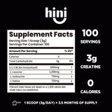 HINI BCAA 100 porciones, opción económica para uso diario.
