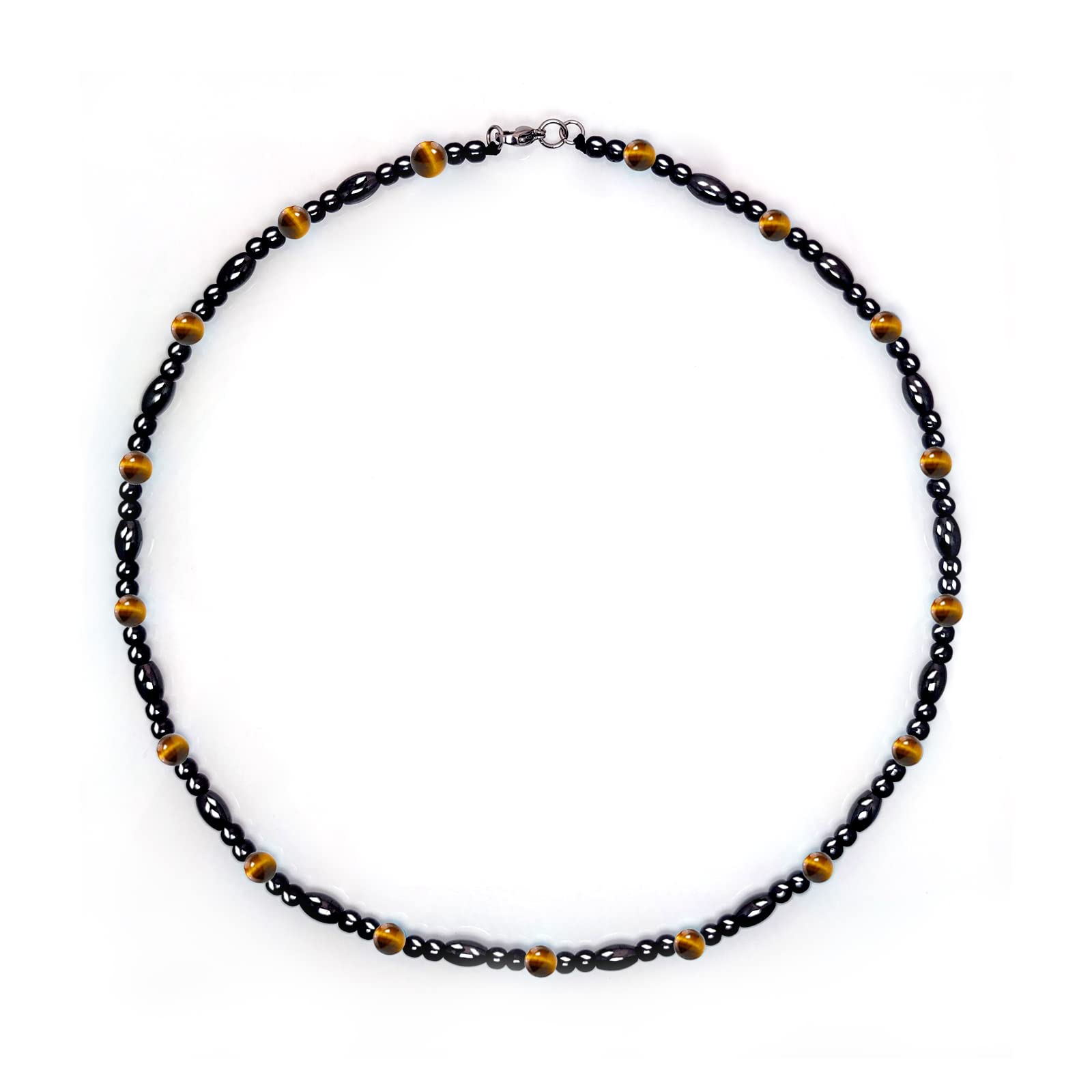 Colgante magnético Hion con hematita para equilibrio diario.