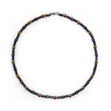 Colgante magnético Hion con hematita para equilibrio diario.