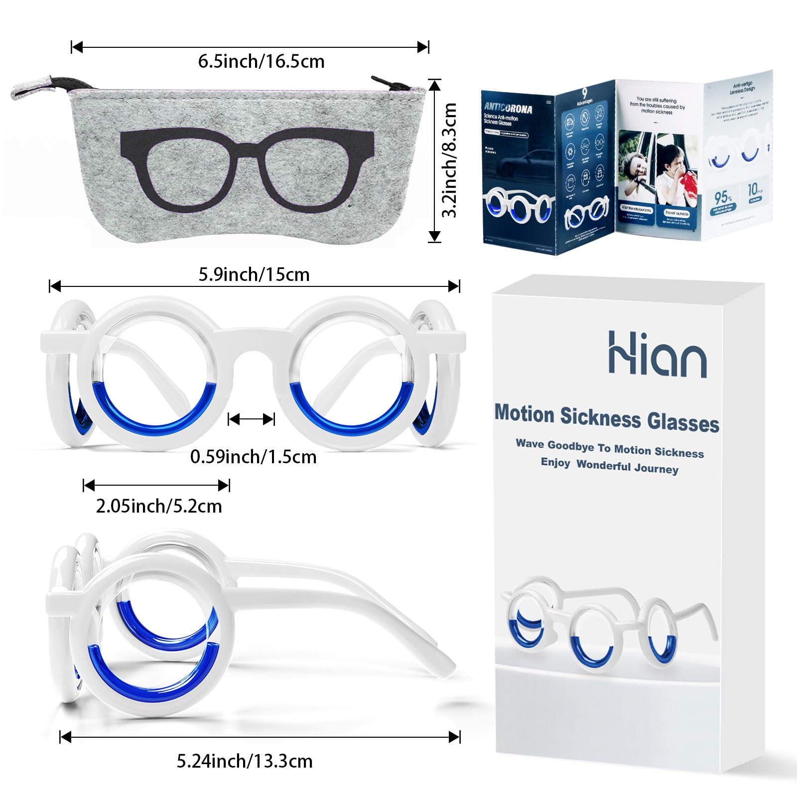 Gafas Hion diseño ultrafino: encajan sobre gafas.