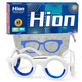 Gafas Hion para mareo con material TPE ultraligero, confortables para viajes.