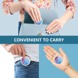Pastillero Hion de tamaño compacto con patrón único, perfecto para el bolso.