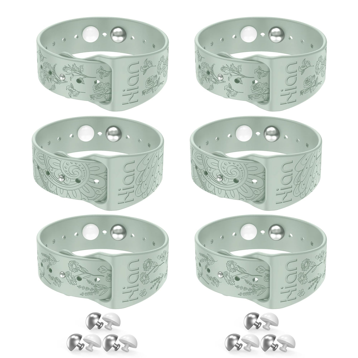 Pulseras Hion anti-náusea para mareo marino; alivio natural durante viajes.