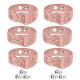 Pulseras Hion cinetosis rosa en estuche, ideal para viajes sin mareos.