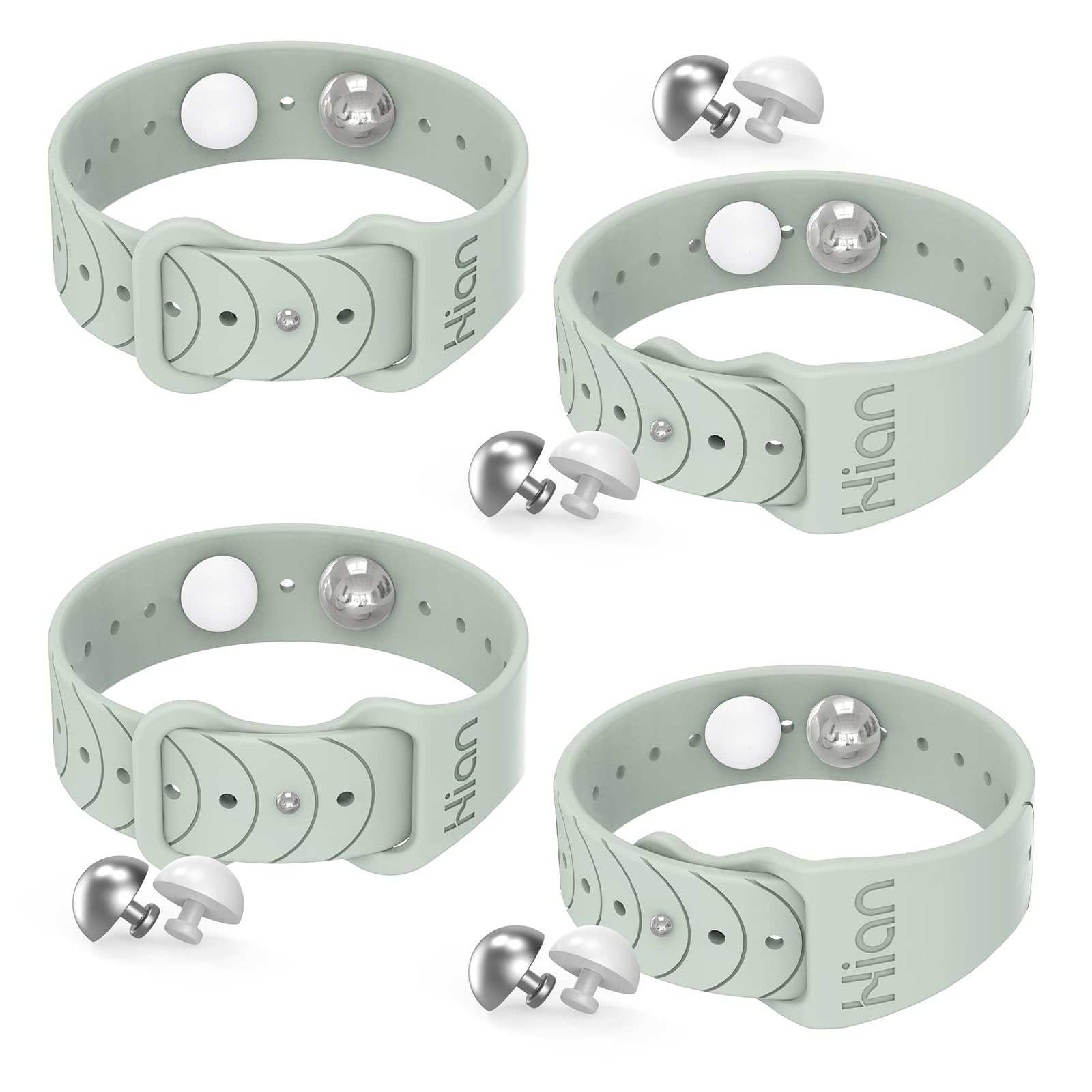 Pulseras Hion mareo ergonómicas para uso cómodo durante viajes