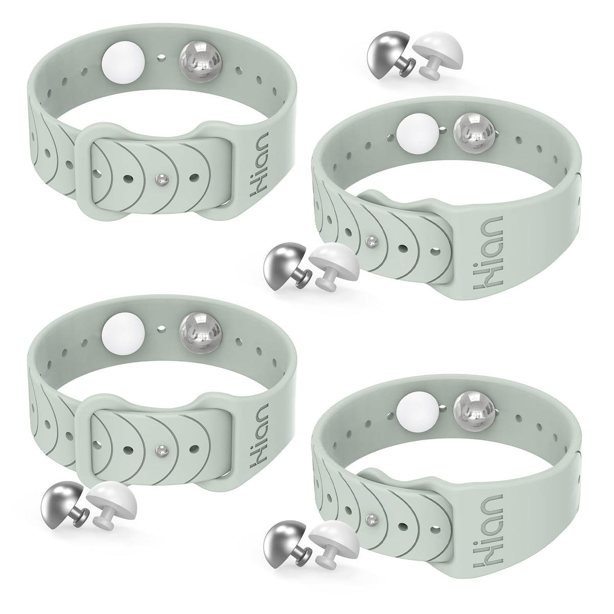 Pulseras Hion mareo ergonómicas para uso cómodo durante viajes
