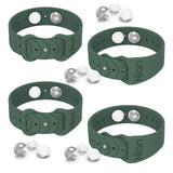 Pulseras Hion para mareo en verde pino, alivio suave durante viajes.