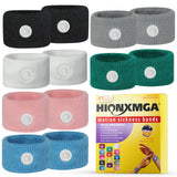 Pulseras HIONXMGA anti-náuseas para coche, alivio en movimiento sin somnolencia.