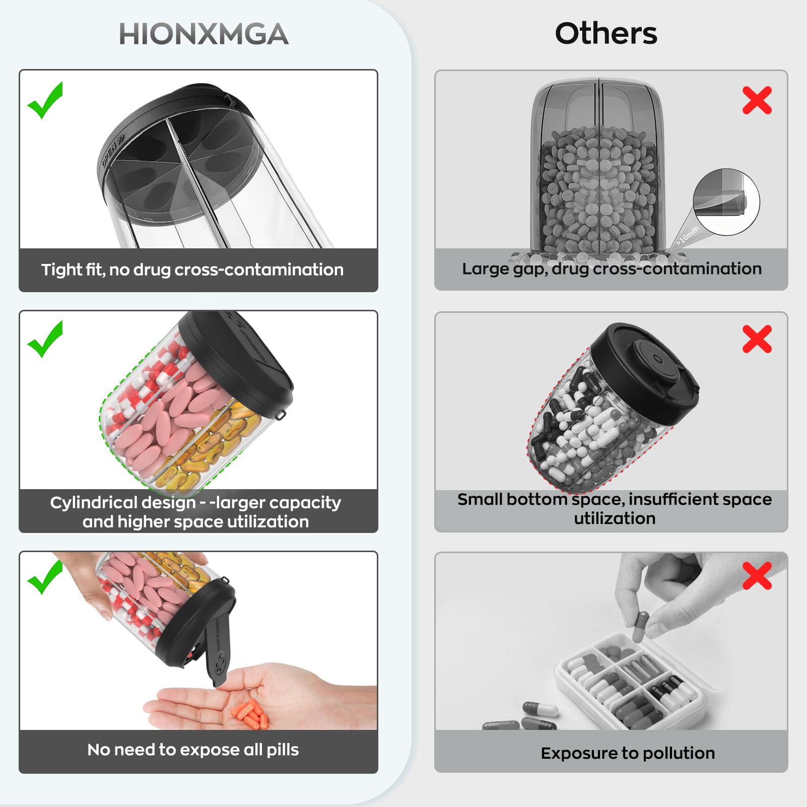 Hionxmga correa de nylon para viaje ofrece transporte estable