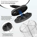 Hionxmga diseño antimezcla evita mezclar pastillas entre compartimentos